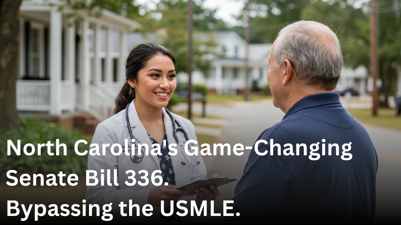 North Carolina's Game-Changing Senate Bill 336: A New Pathway for IMGs to Practice in the U.S.
