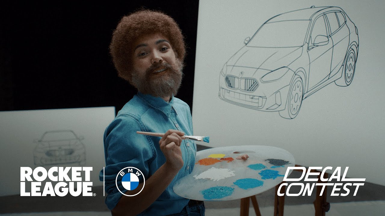 BMW X Rocket League Decal Contest