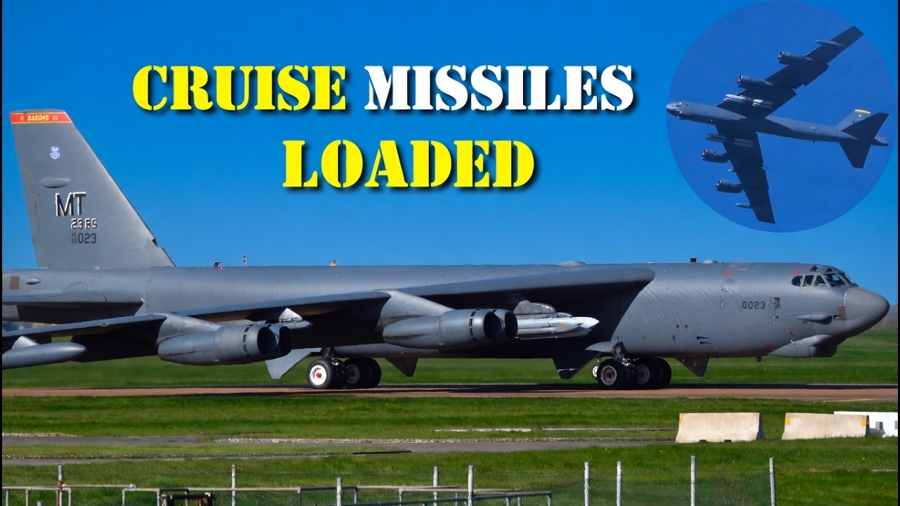 B-52 Bombers Take Off Heavily Armed at RAF Fairford 😳 | C-17 Lands with More Supplies