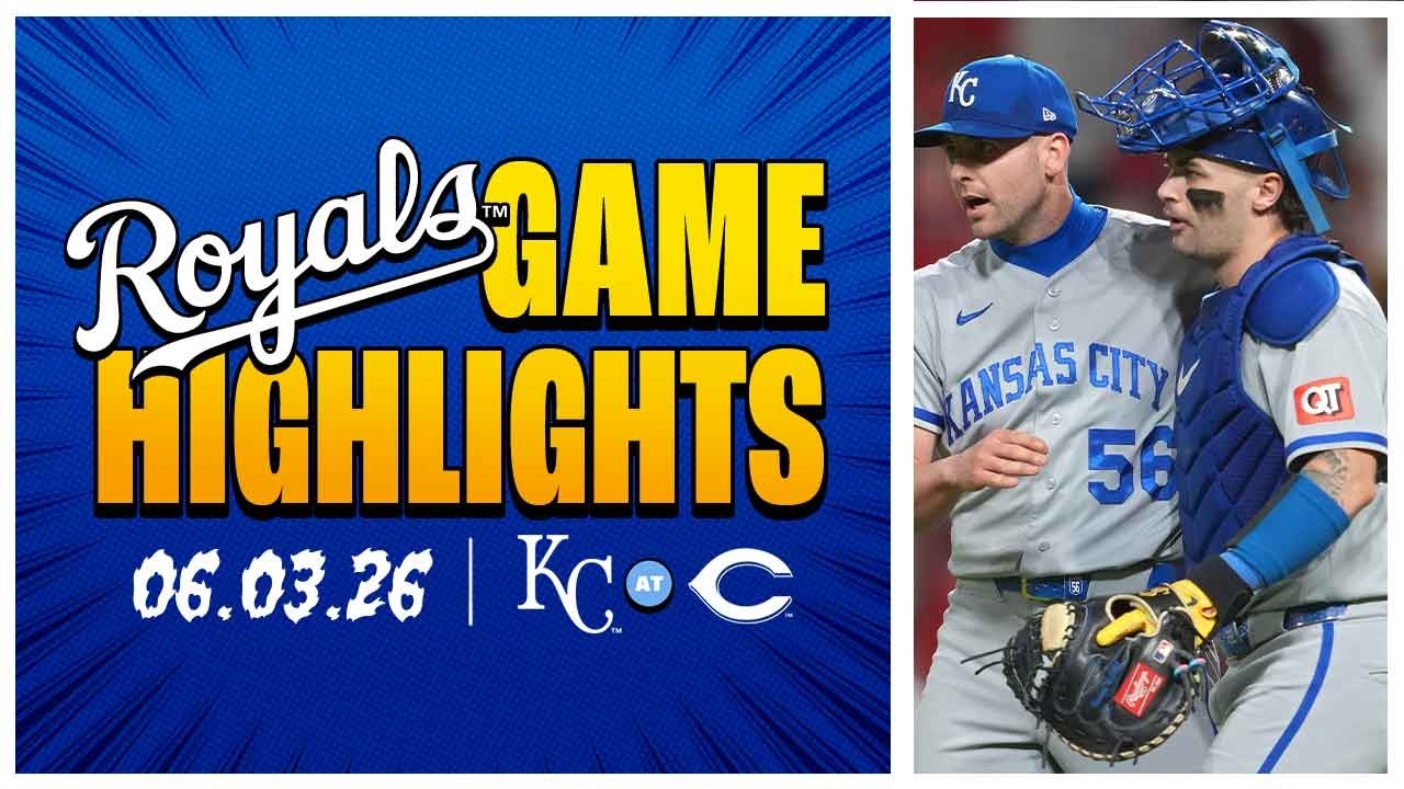 Late-Game Heroics | Royals vs. Reds Highlights 6/3/2026