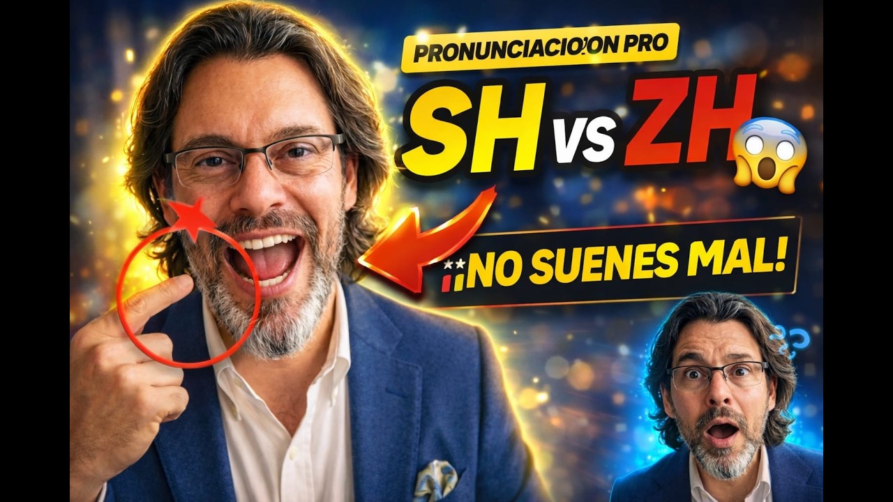 CALIDAD,  como pronunciar los sonidos SH /ʃ/ y ZH /ʒ/ en  Inglés.  IPA