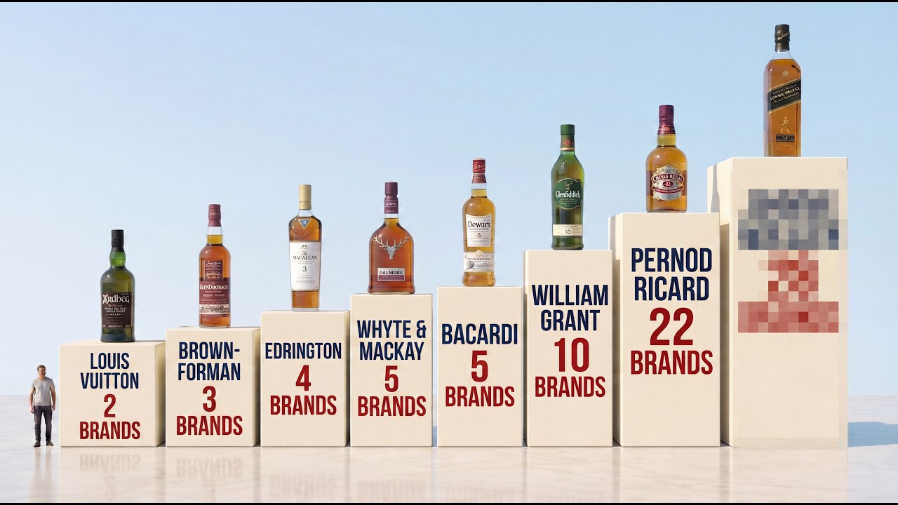 EVERY Scotch Brand Is Owned by Just 8 Companies (Well, almost)