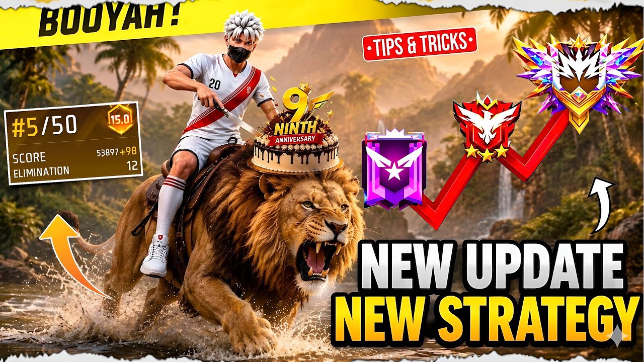 (After Update 🔥) Solo BR Rank Push Tips And Tricks | Best Character Combination For Solo Rank Push