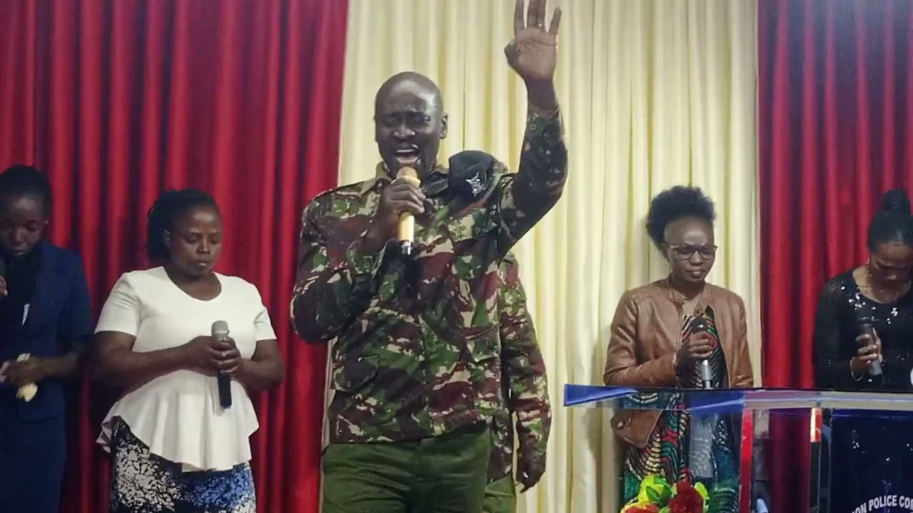 PRAISE AND WORSHIP LEAD BY REV. JOHN ODHIAMBO AND REV. MARCY AT AP CHAPEL MERU COUNTY