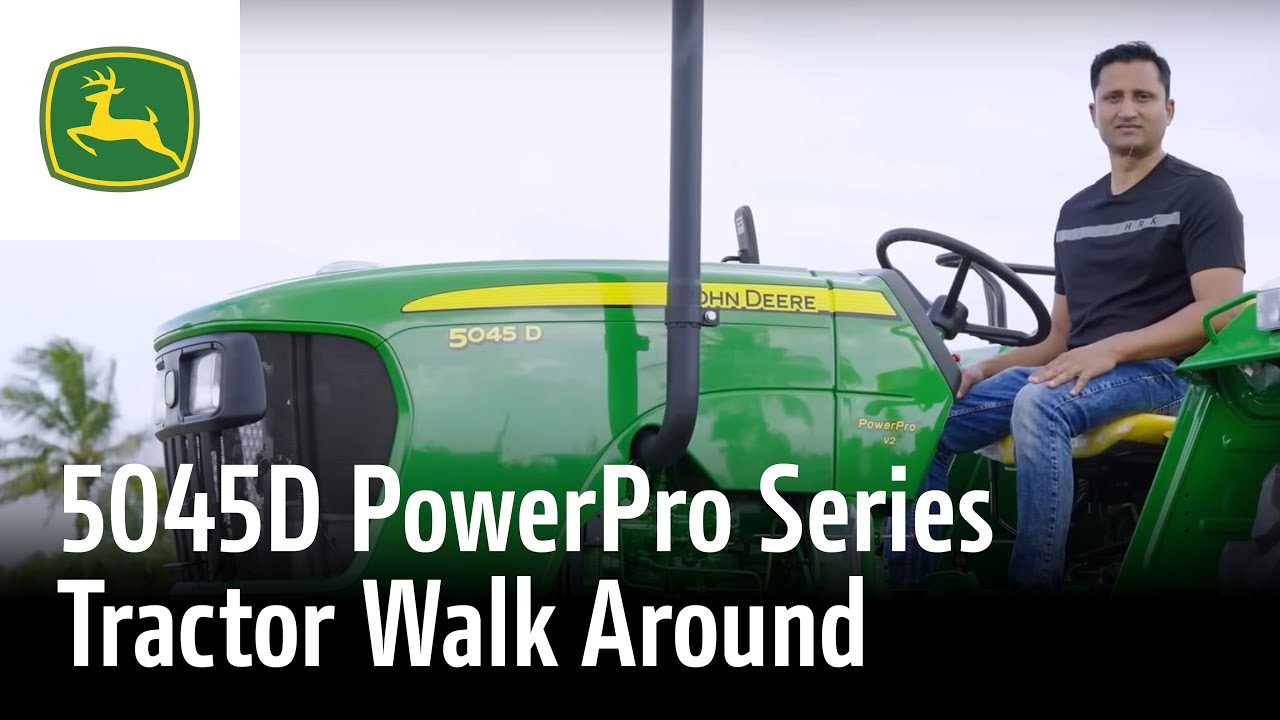 John Deere 5045D PowerPro Series Tractor | Walkaround, Review & Features