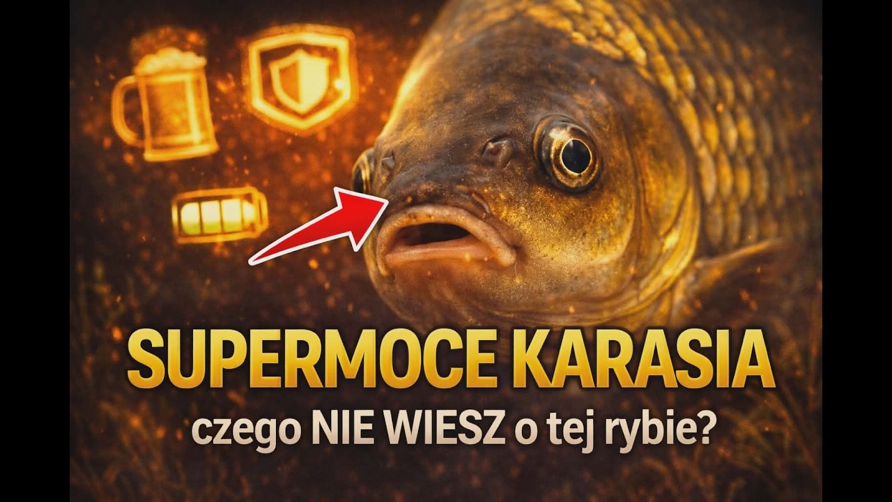 Jak naprawdę ŻERUJE karaś? Zmysły, dieta i SUPERMOCE