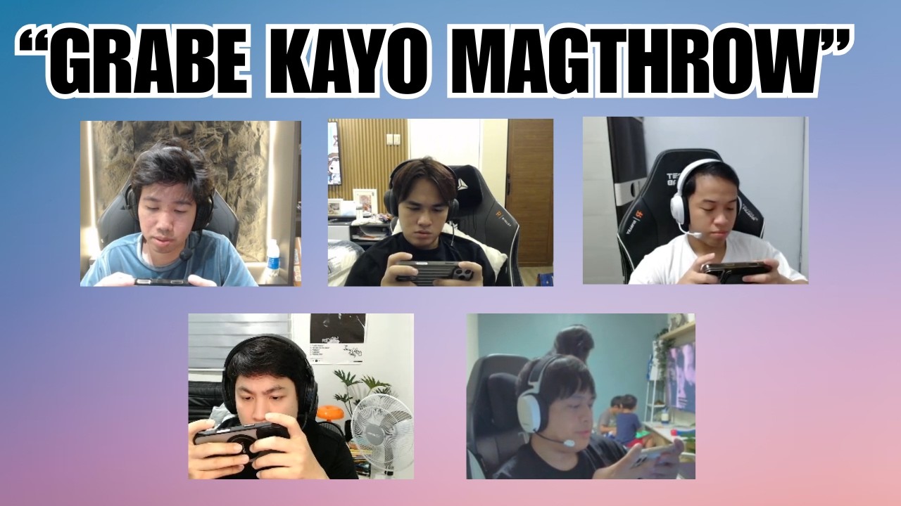 PANALO NA, NATALO PA😂😂| 5-MAN RANKED GAME: GABBI, KUKU,  PALOS, SEP & SEBBY