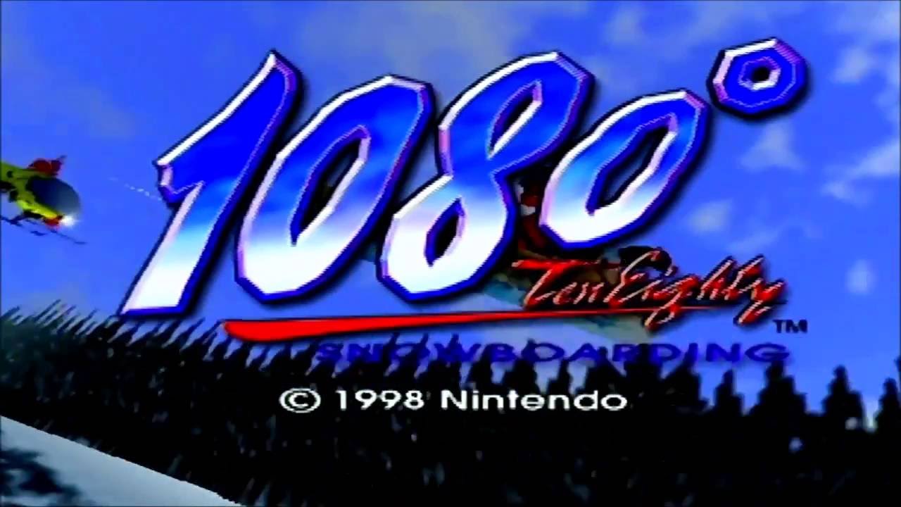 1080 Snowboarding Title Theme Animatic (1998, Nintendo EAD)