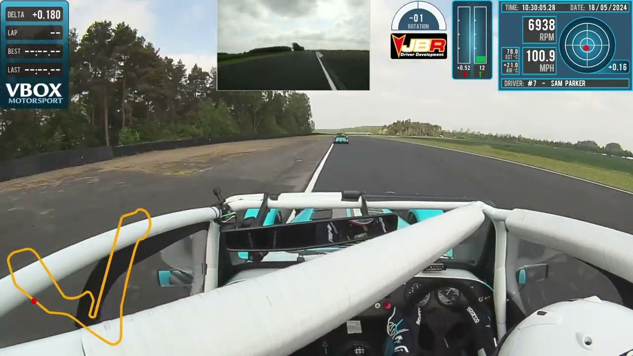 MY FIRST EVER QUALIFYING LAP! 2024 Caterham Academy Round 2 at Croft, Green Group. The Academy Racer