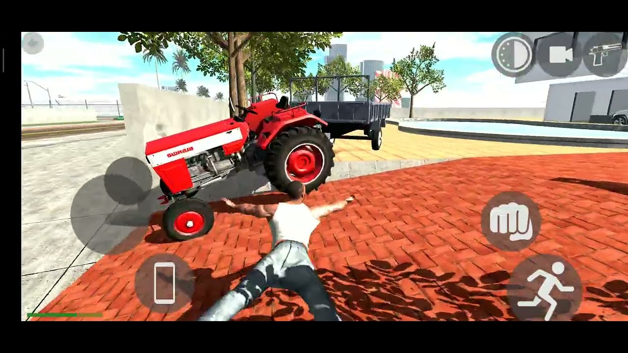 Tractor helping in#JCB in swimming🏊 pools
