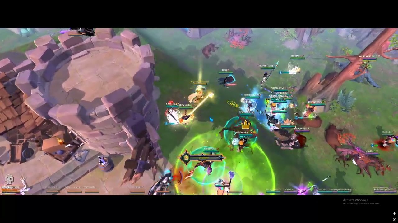 [FF] Rescue Station vs HeIIo Kitty - Castle fight | HEAL POV | 2025-02-02