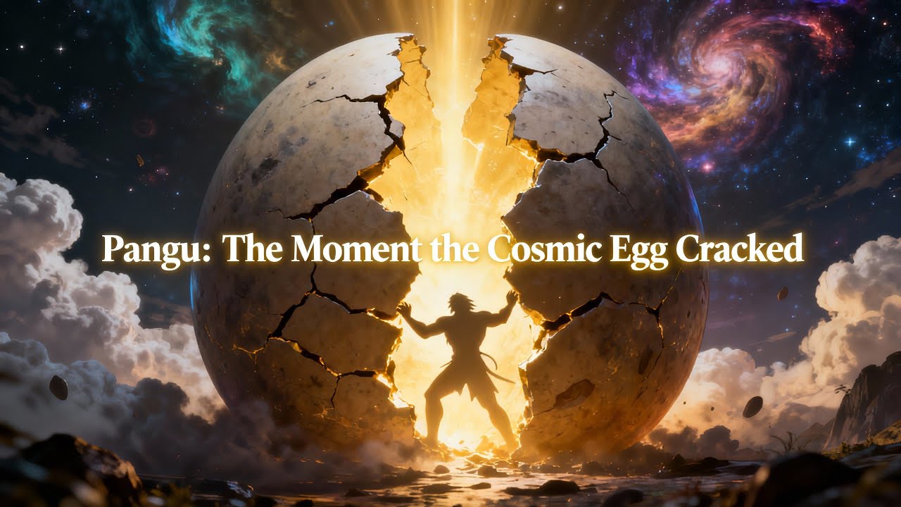 Pangu: The Moment the Cosmic Egg Cracked | Myth & Legend