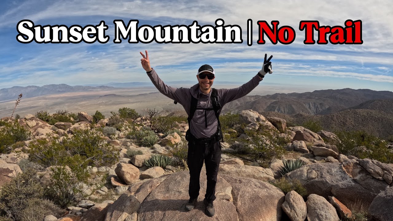 Sunset Mountain | Anza Borrego State Park | Borrego Springs CA