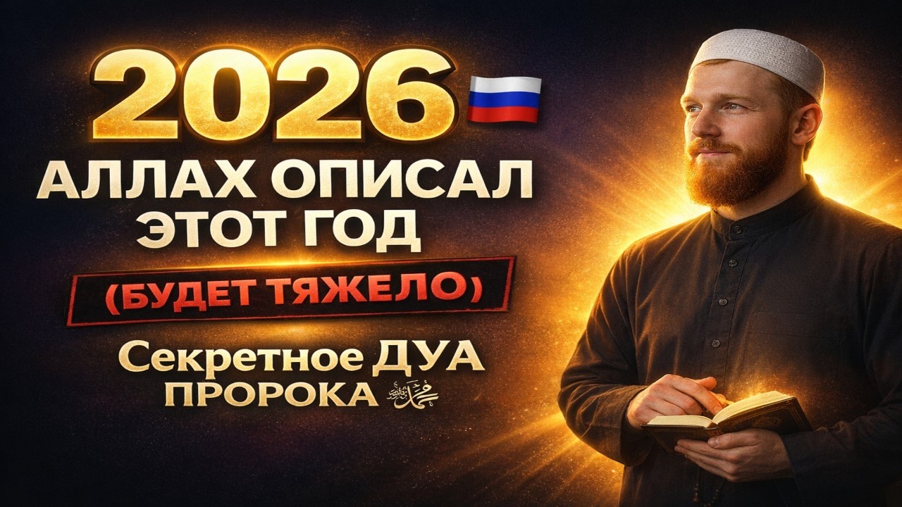 2026 АЛЛАХ ОПИСАЛ этот ГОД в КОРАНЕ! будет тяжело Секретное ДУА ПРОРОКА ﷺ #ислам #коран
