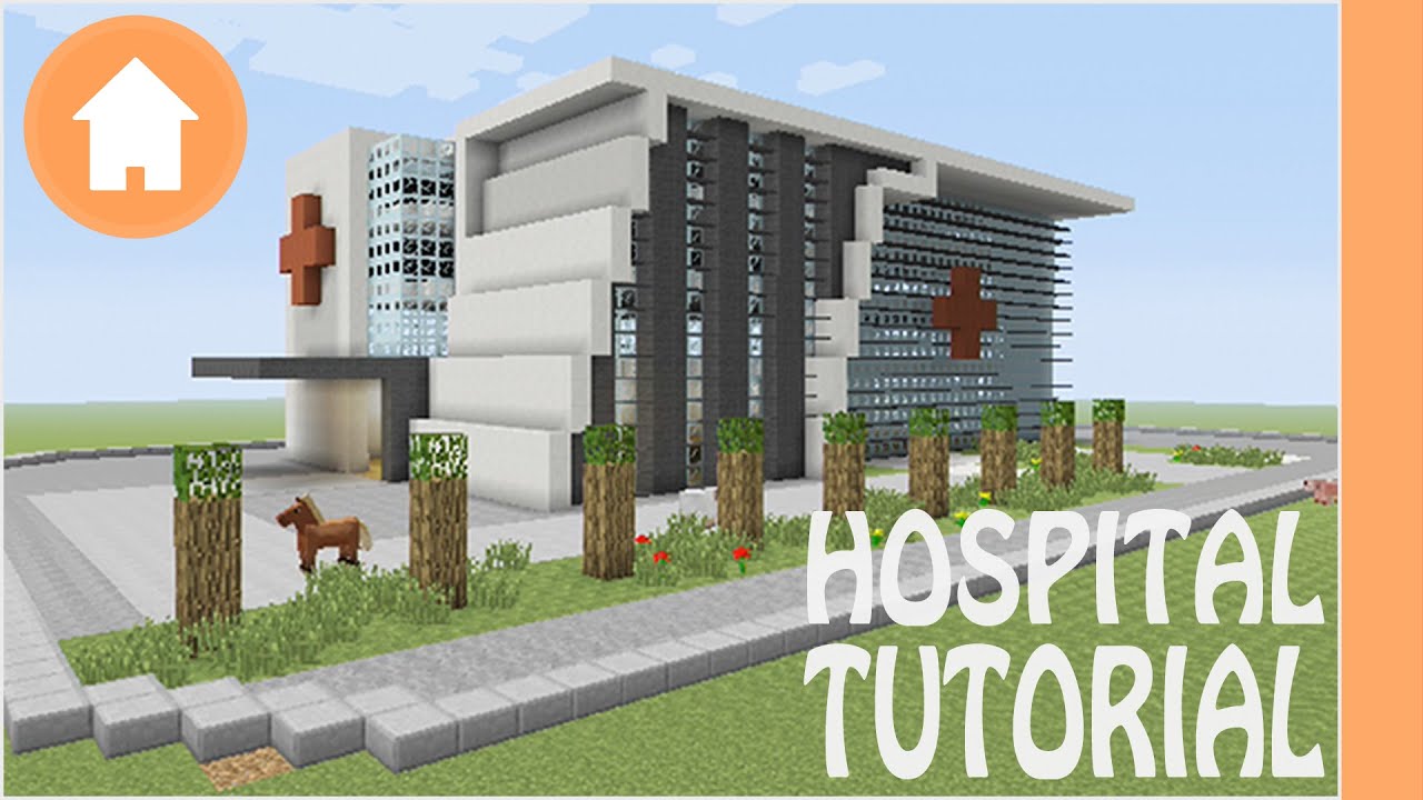 Minecraft Tutorial: Hospital Tutorial #1 Minecraft Xbox/Playstation/PE/PC/Wii U