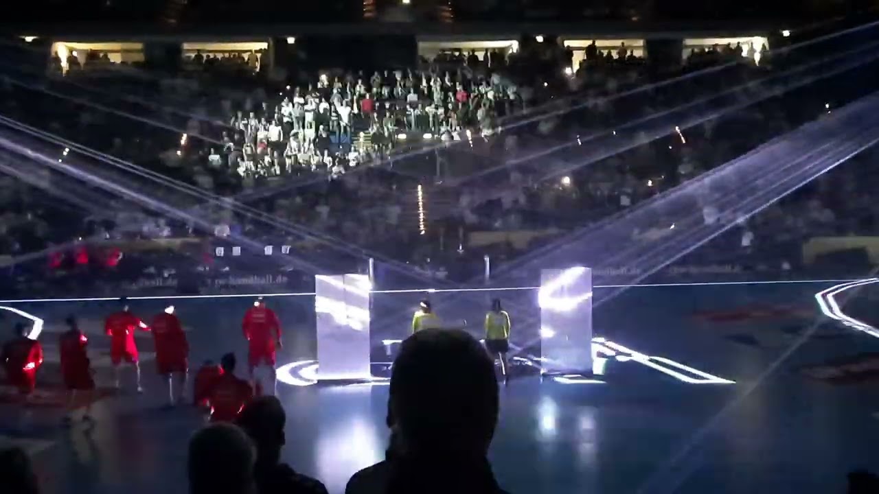 Opening Ceremony THW Kiel vs Kolstad Handball
