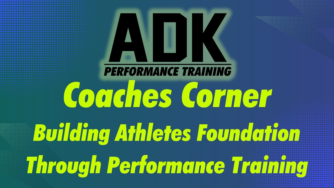 Building Athletes Foundation Through Performance Training