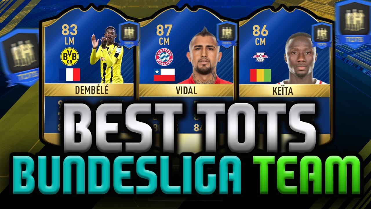 FIFA 17 | 'THE BEST 200K TOTS BUNDESLIGA SQUAD BUILDER EVER!' - FIFA 17 ULTIMATE TEAM