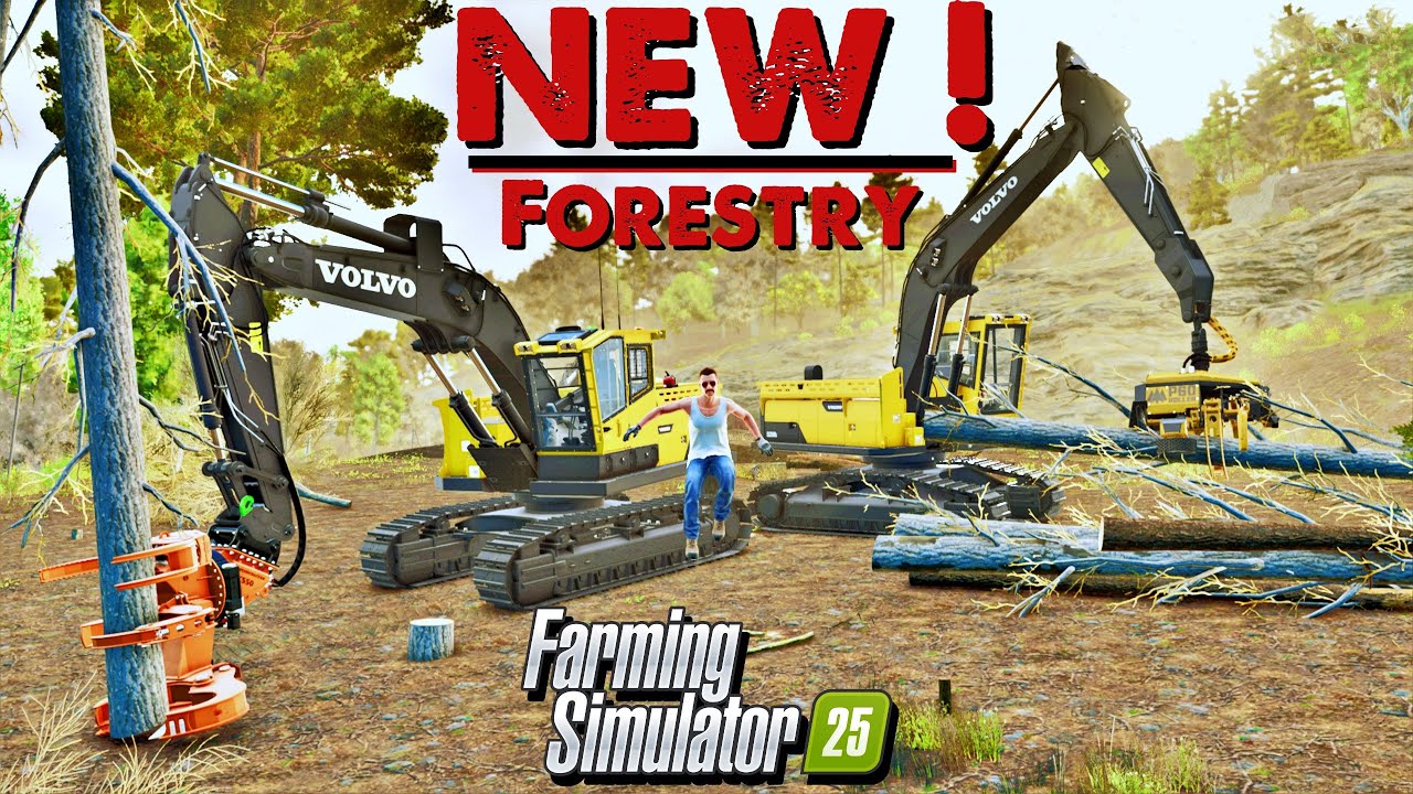 Is FS25 Logging and Forestry any GOOD?? | Farming Simulator 25