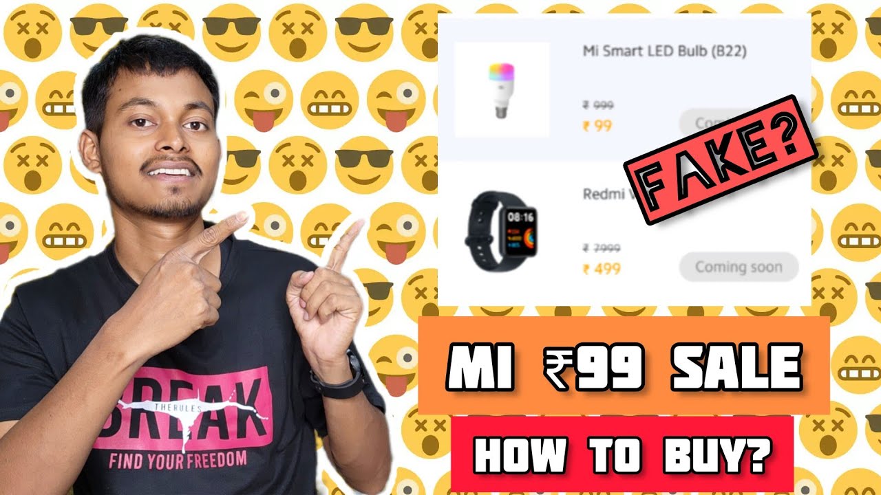 Xiaomi Mi ₹99 Sale In Details | Is It Fake? | How to Buy Mi Mobile, TV, SmartBulb @Rs99