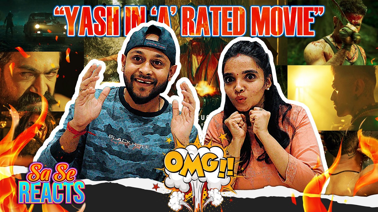 MADNESS🔥|Toxic Teaser REACTION | Rocking Star Yash | Geetu Mohandas | SaSeReacts