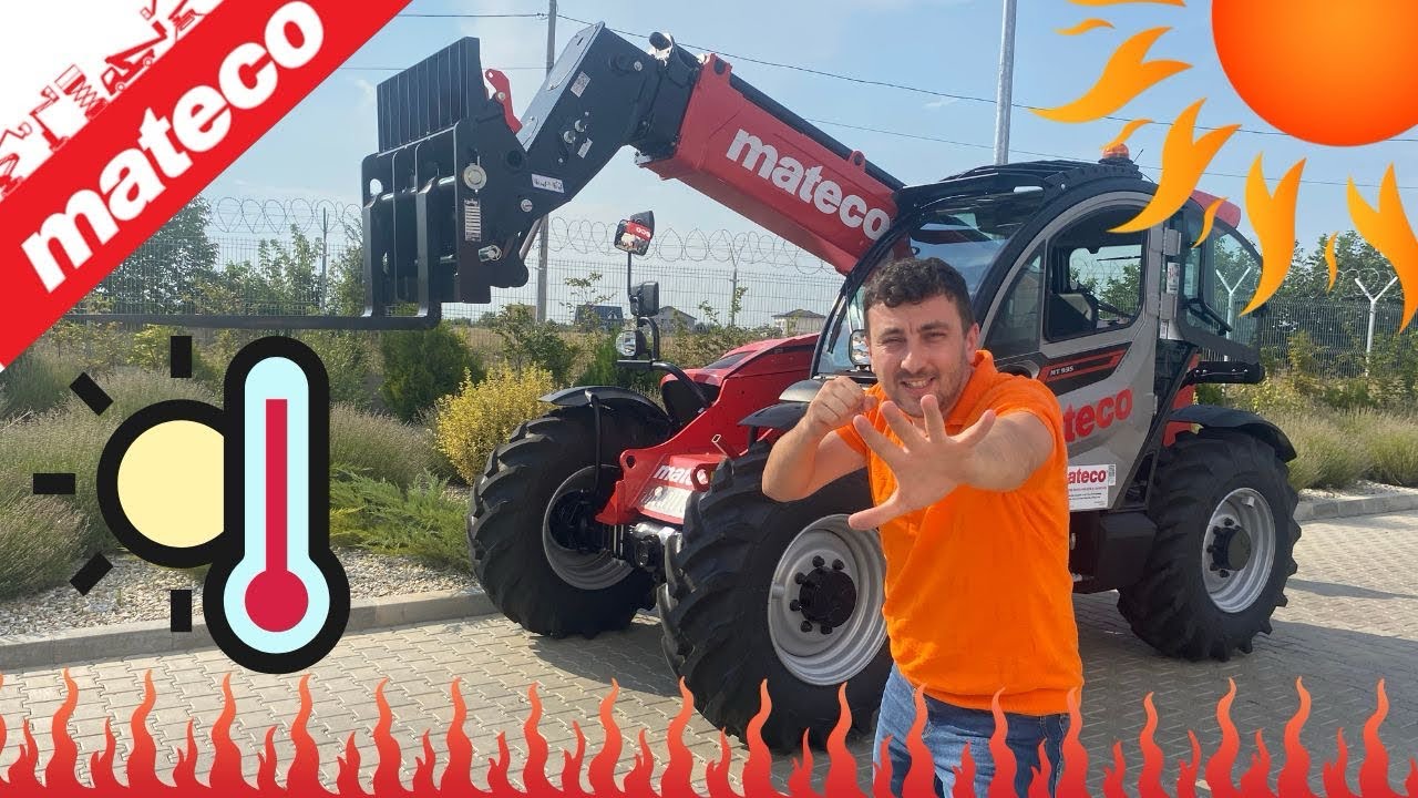 MT 935 MANITOU - Rough Terrain Telehandler - walkaround