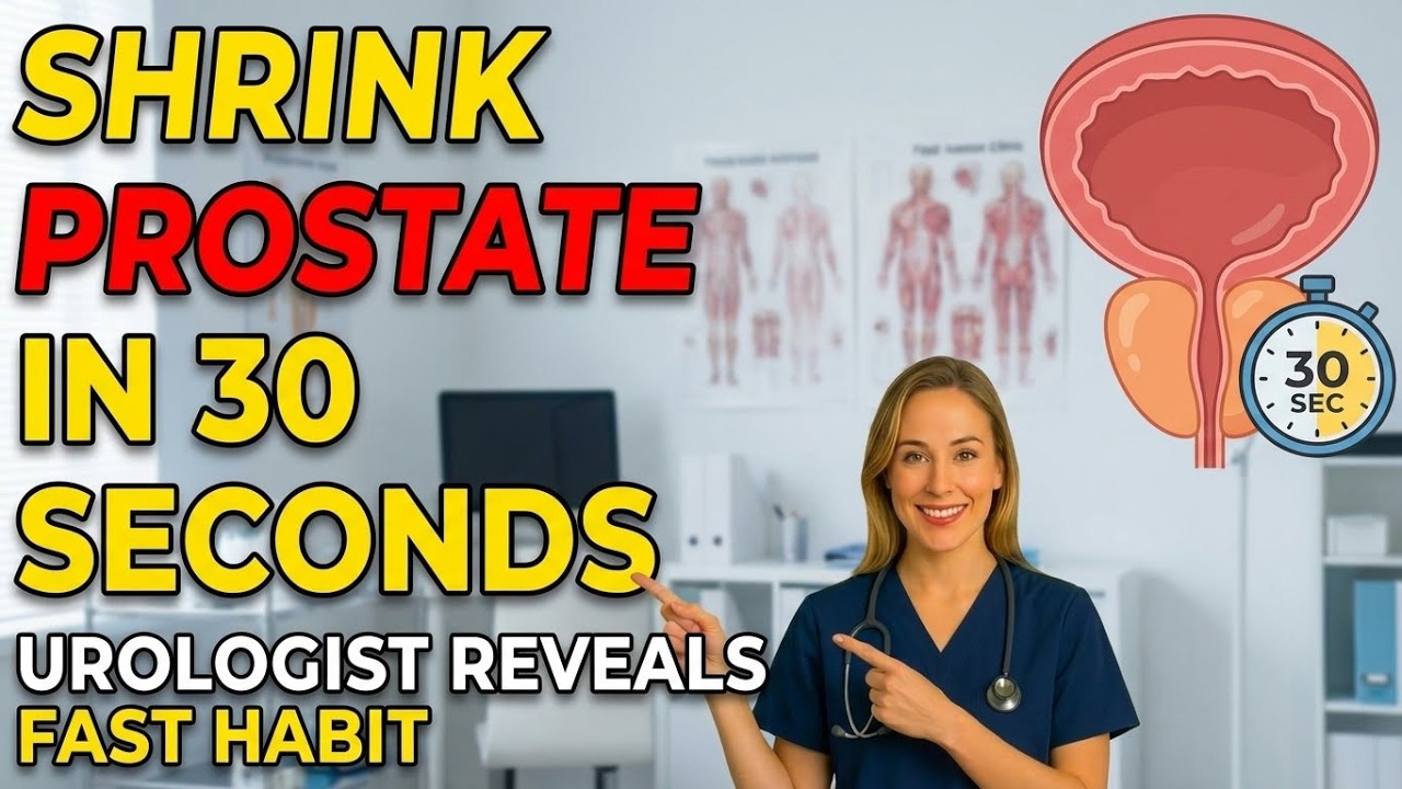 Urologist Reveals: The 30-Second Habit That Shrinks Your Prostate Fast