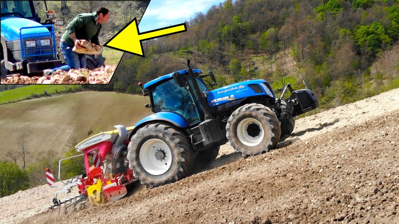 SEI ETTARI DI TERRENO ESTREMO: TRATTORI in ALTA MONTAGNA!