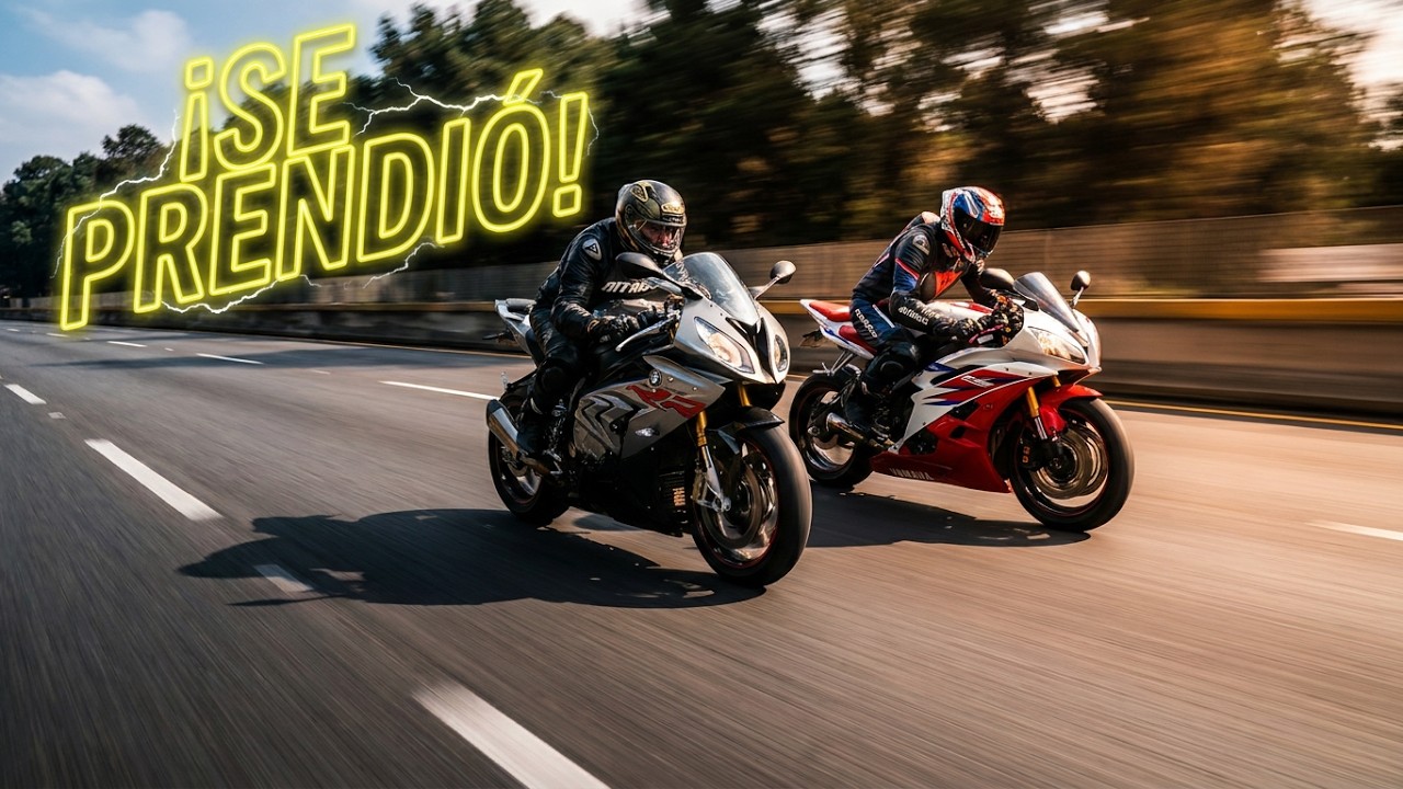 ☠️⚡️SE PRENDIÓ🔥1er. RODADA BMW s1000RR Y YAMAHA R6  
