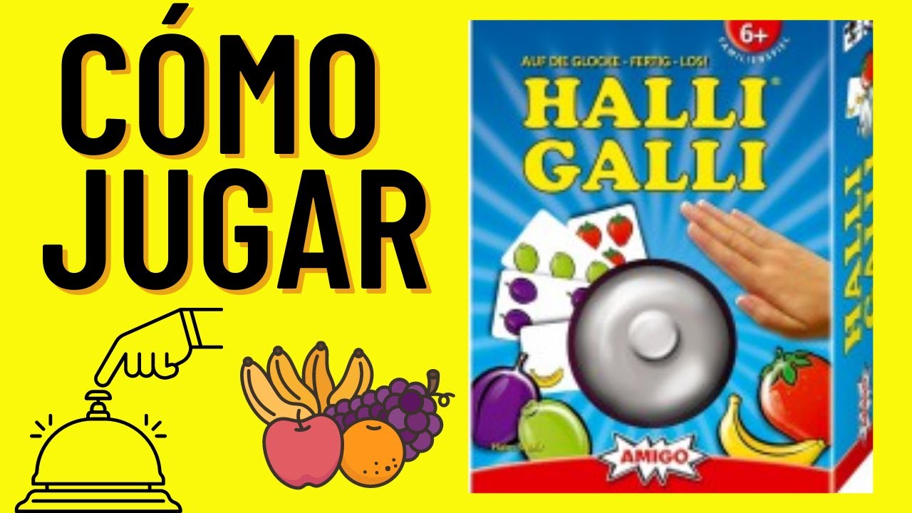 🛎️ Cómo jugar HALLI GALLI🍓🍌- Juego de mesa.