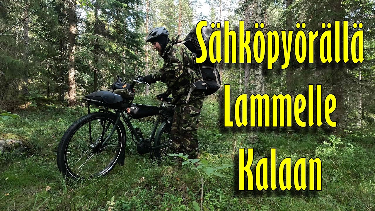 Sähköpyörällä Lammelle Kalaan |ENG SUB|