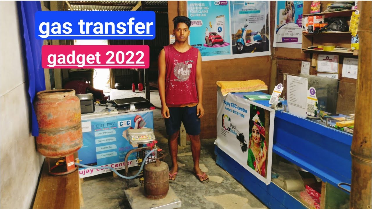 Big to Small Cylinder LPG Gas Transfer 2022  tech sijay csc