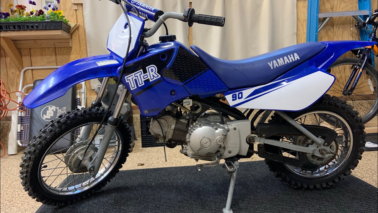 TTR 90 PROJECT PT 3 REVEAL $500 DIRT BIKE TRANSFORMATION