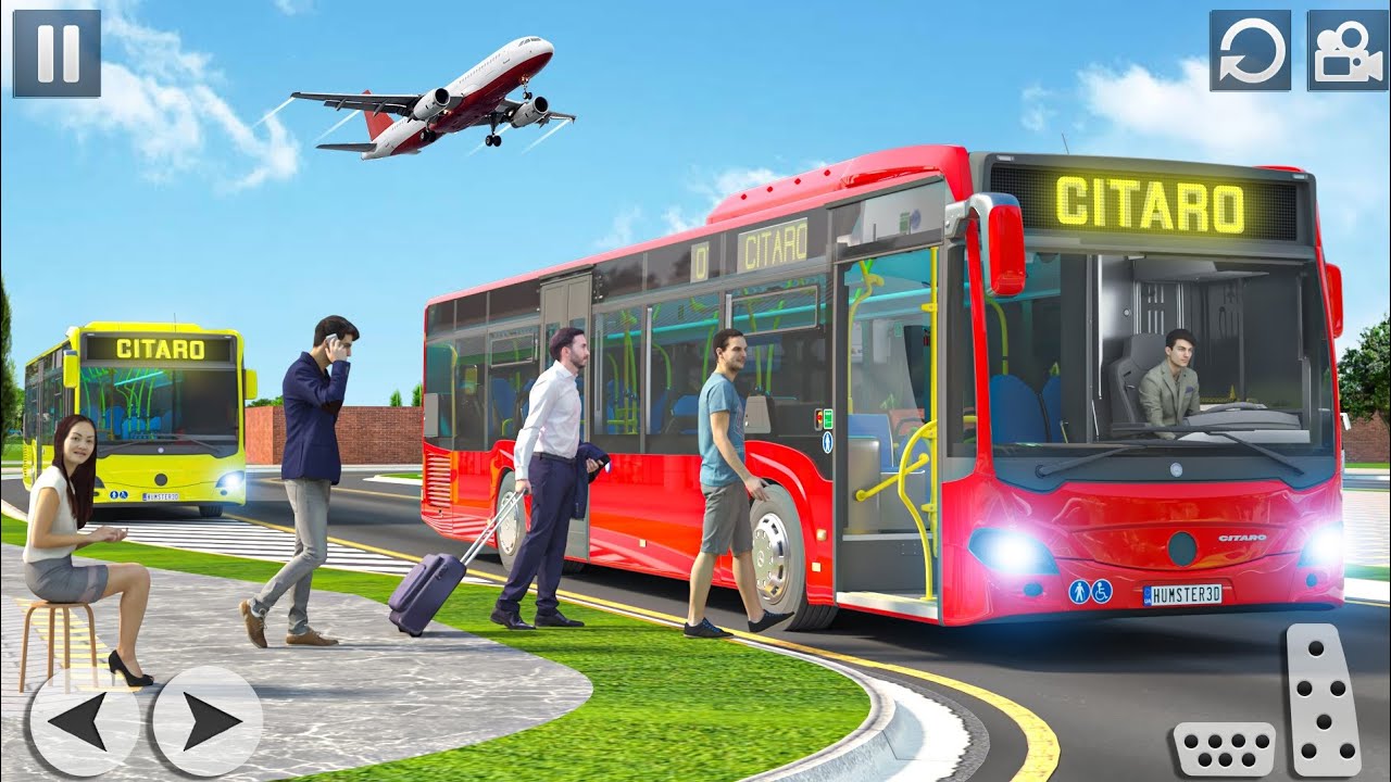 Gta5 Bus simulator game #newvideo#new#game#gta5#viral