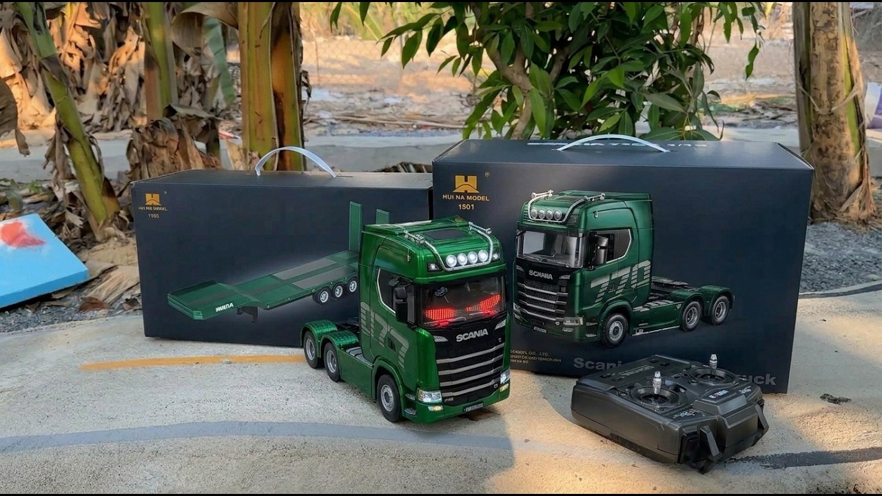 New Unboxing Scania 770 Testing speed on the road