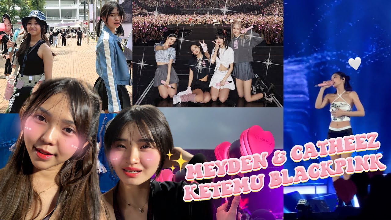 Akhirnya aku dan cathez ketemu blackpink🥰