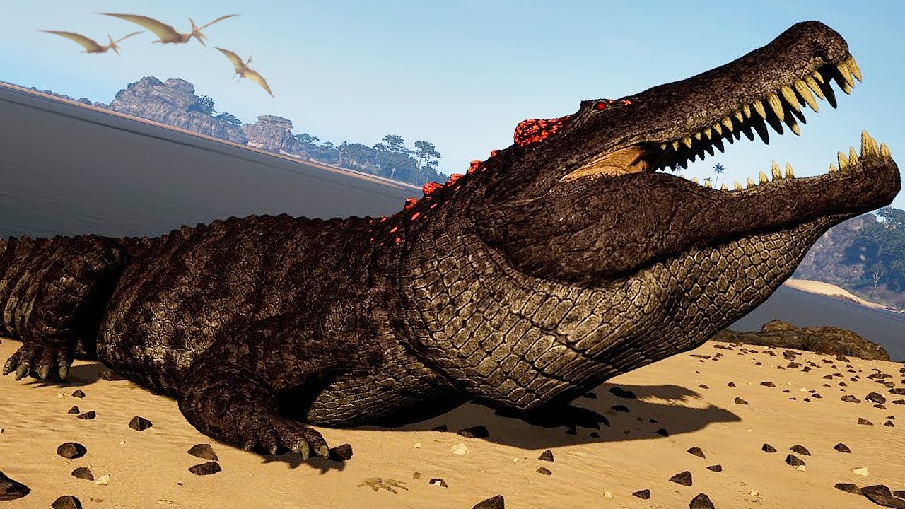 A Vida de um DEINOSUCHUS! De Filhote até ELDER PRIME! The Isle Evrima