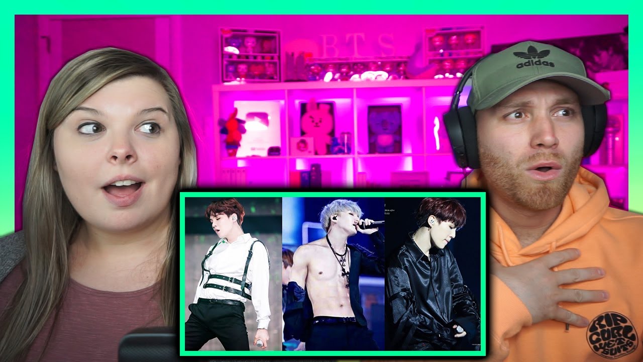BTS SUGA (YOONGI) TIKTOK COMPILATION THIRST TRAPS  REACTION !