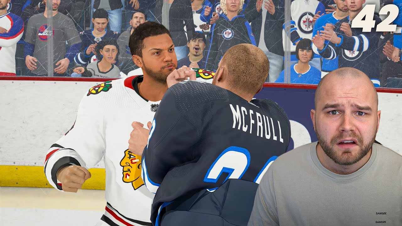 NHL 24 Be A Pro #42 - Tufft att möta sitt gamla Chicago!