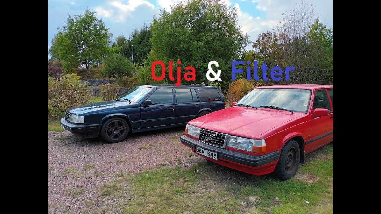 Service på Volvo 940 Turbo