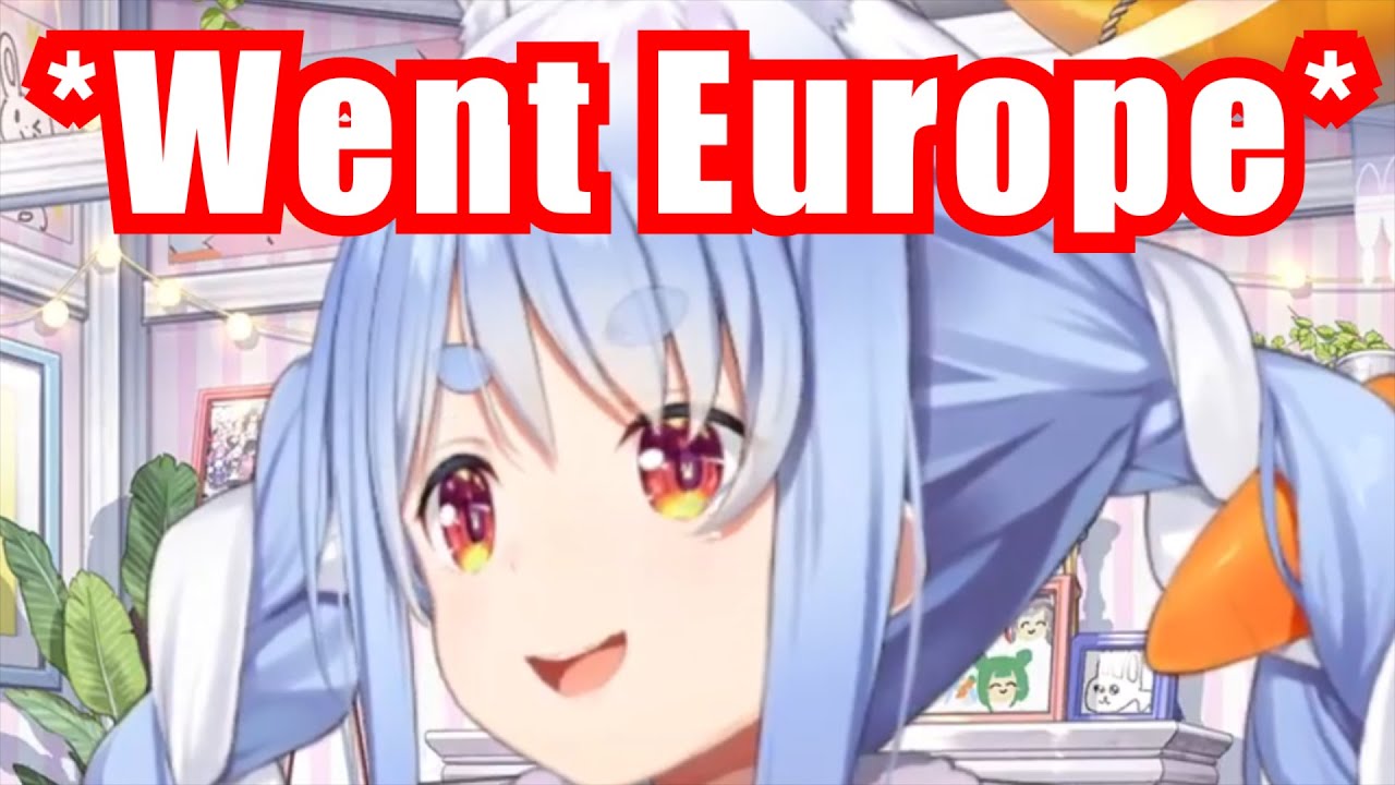 Pekora's Chaotic Trip To Europe With 3rd Gen【Hololive/Usada Pekora】