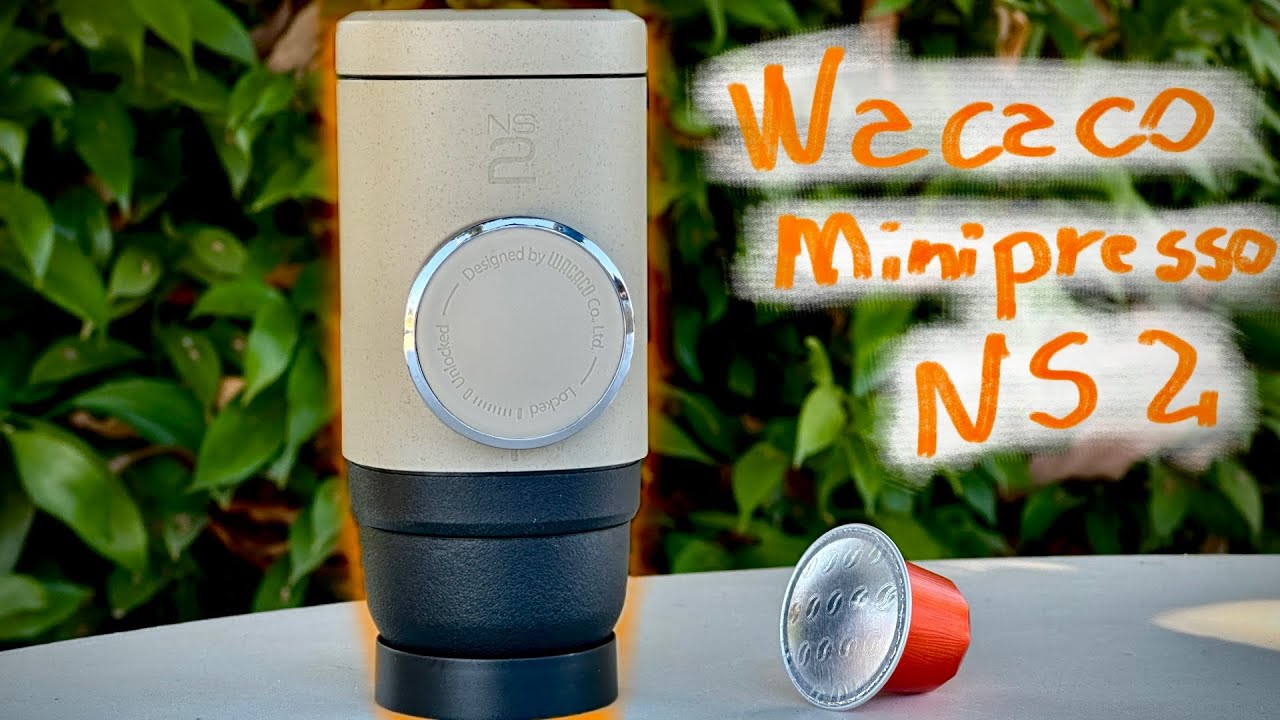 Con la cafetera más pequeña que tengo / Wacaco minipresso ns2