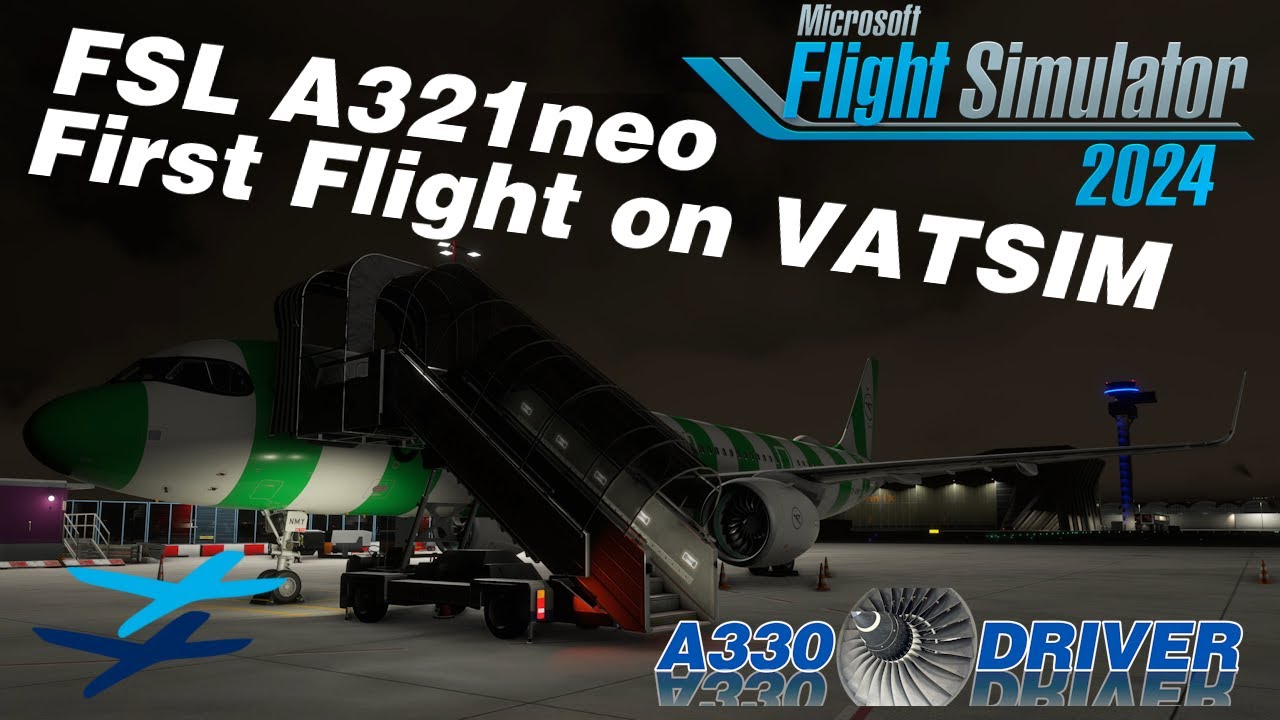 FSL A321neo | My First Flight, incl. Holding, Diversion and PERFECT AUTOLAND | Real Airline Pilot