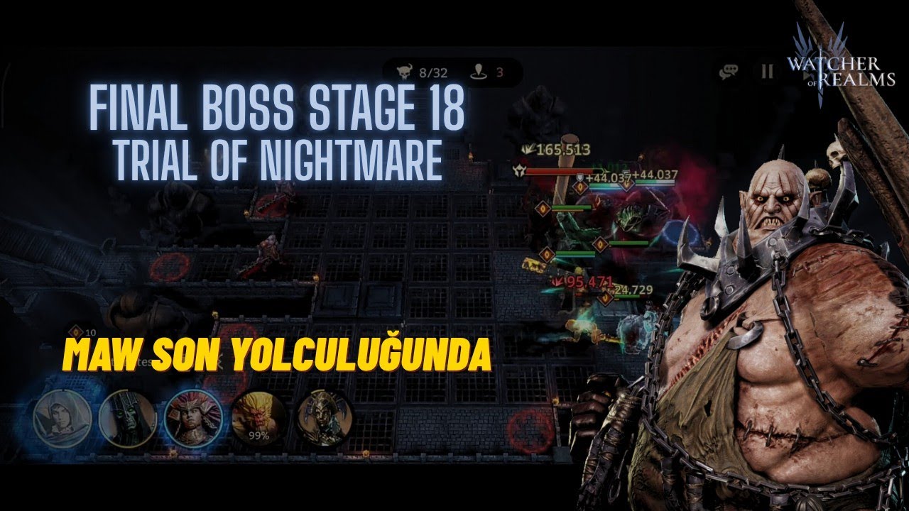Final Boss Stage 18 Trial of Nightmare - Watcher of Realms 