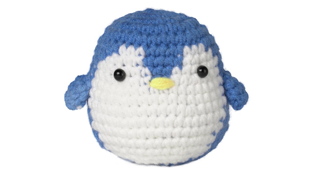 Penguin-3：How to crochet the penguin's body？