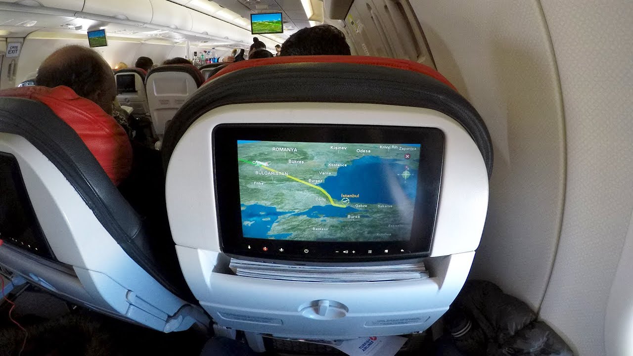 Turkish Airlines A321 Sharklets Istanbul-Frankfurt (THUNDERSTORM!)