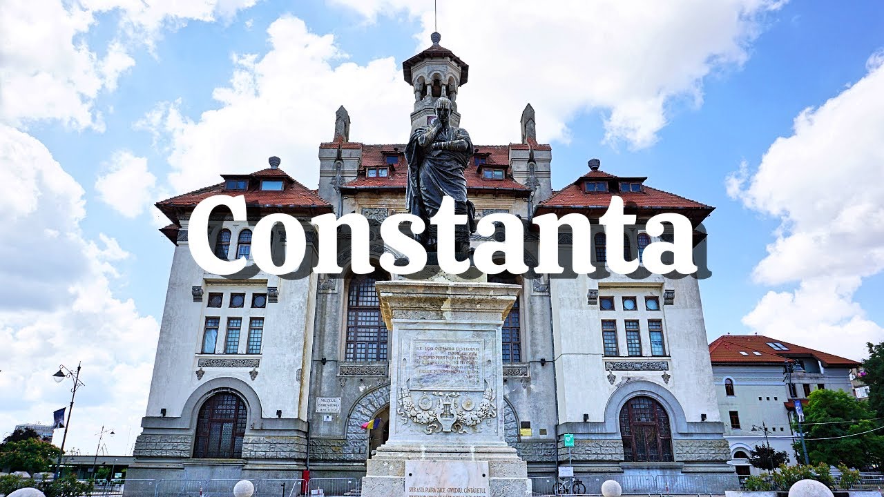 🇷🇴 Constanta, Romania Old Town & The Tourist Port Walking Tour July 2025 (4K UHD)