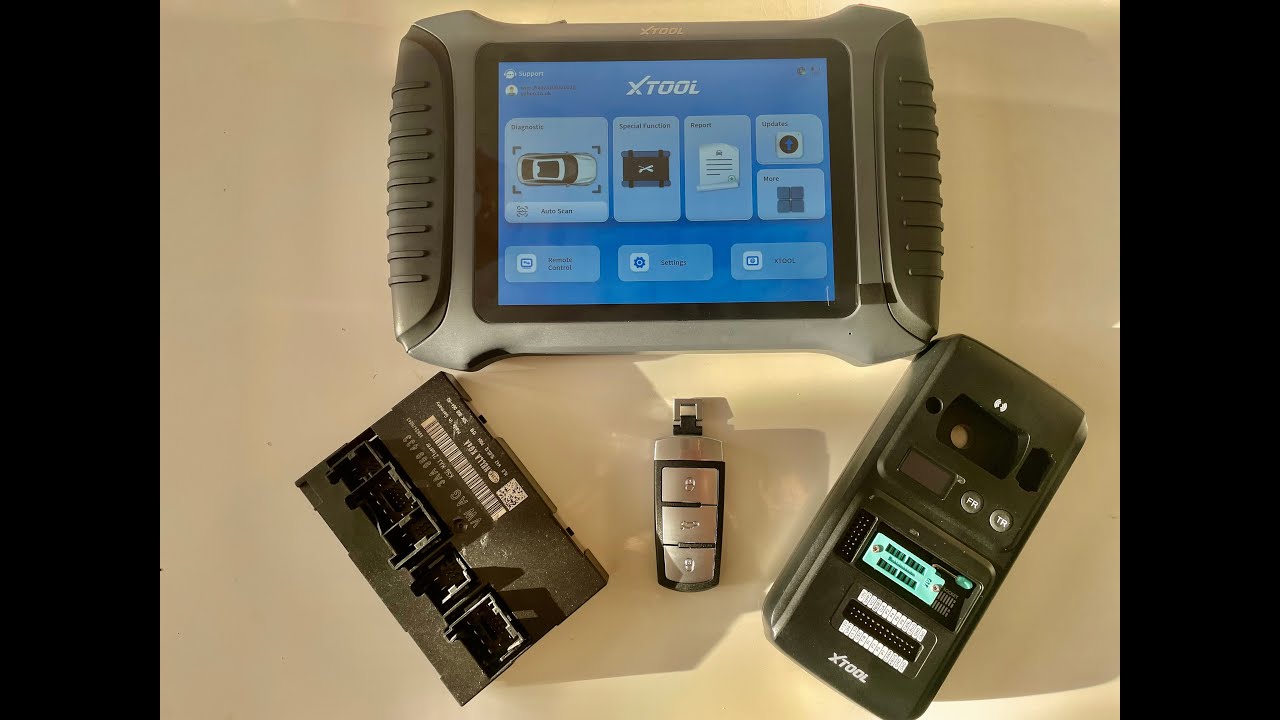 VW PASSAT 2014 ВСЕ КЛЮЧИ УТЕРЯНЫ XTOOL IP900