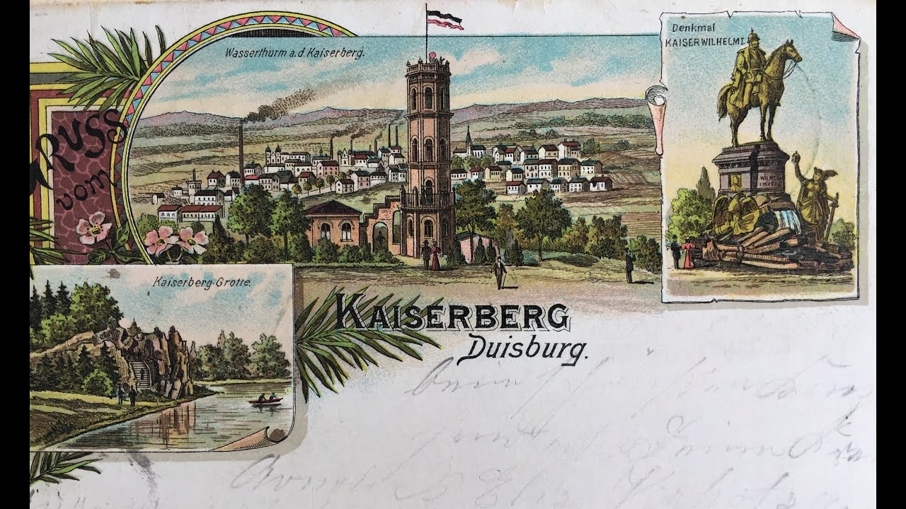 Der Duisburger Kaiserberg - Alte und verschwundene Denkmäler