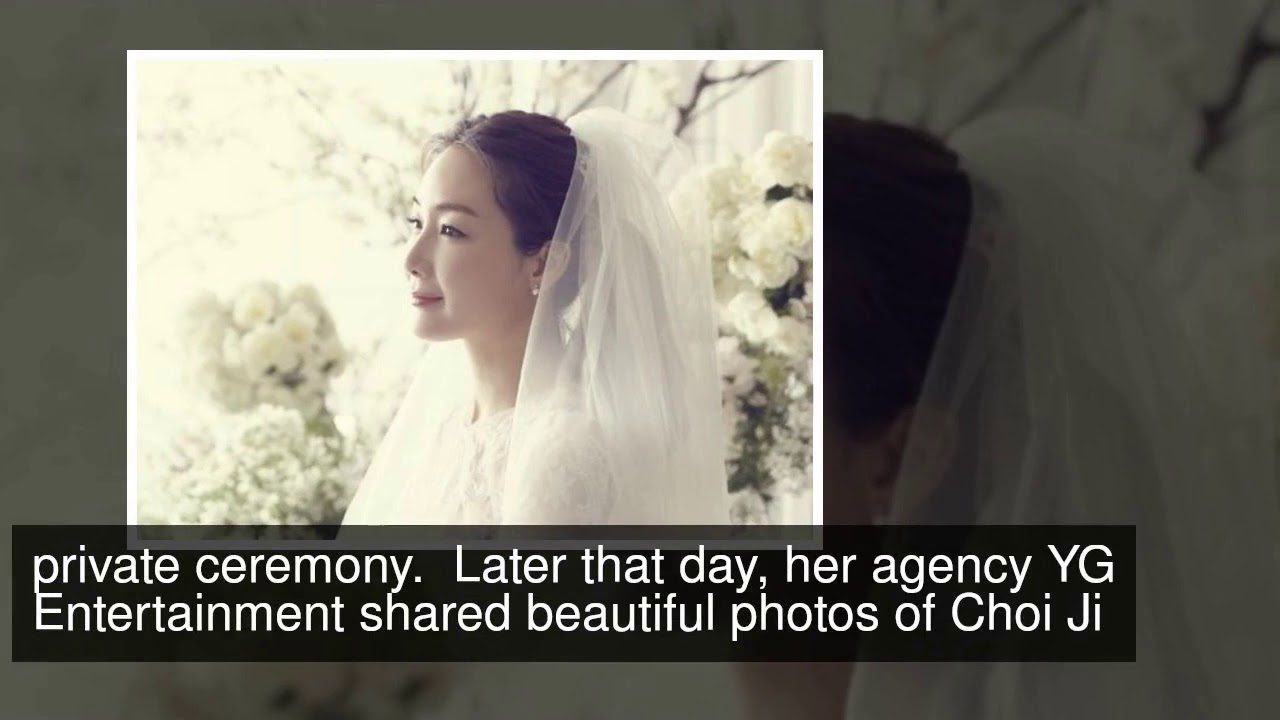 Choi Ji Woo Shares Gorgeous Bridal Photos After Wedding